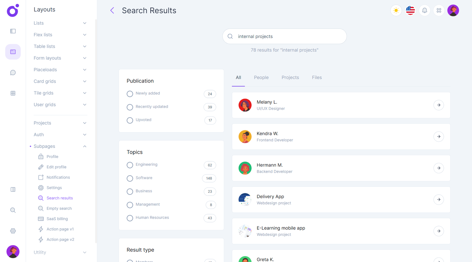 Tairo - Search results